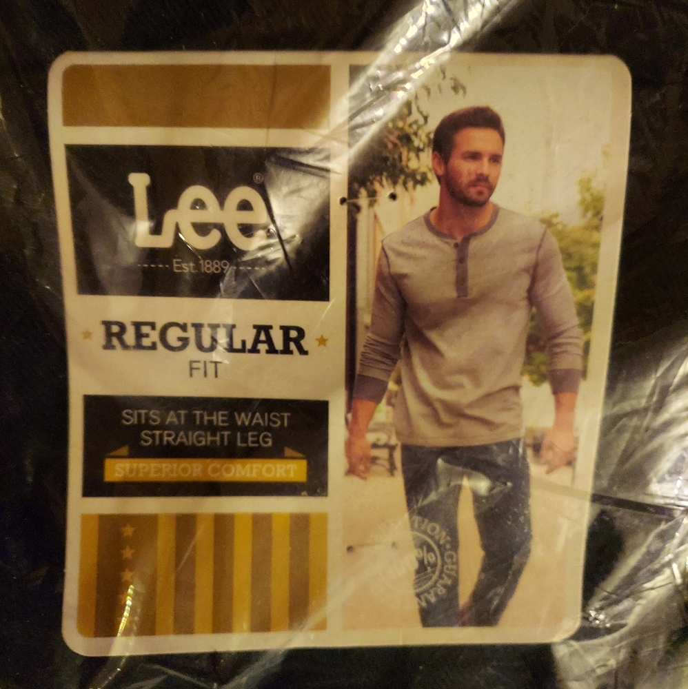 New men's Lee jeans